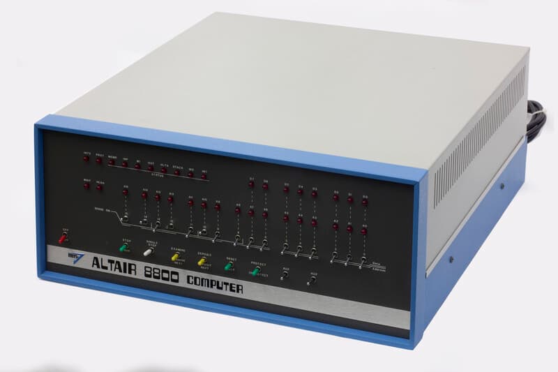 MITS Altair 8800, image from the Computer History Museum